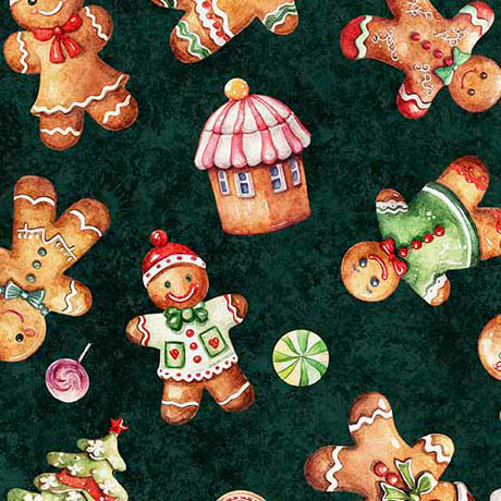 Bild von Gingerbread Men Evergreen